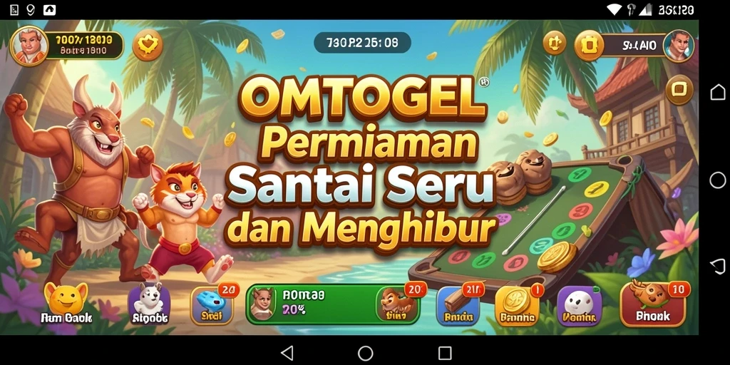 Tangkapan layar gameplay OMTOGEL yang menampilkan aksi seru dalam setiap level.